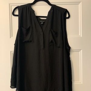 Torrid Black Sleeveless Tunic